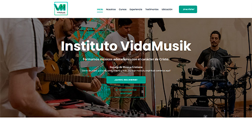 VidaMusik - Formando músicos adoradores con el carácter de Cristo